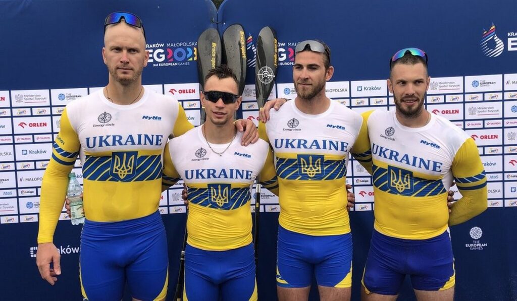 Игорь Трунов из Каменского в составе четверки украинских байдарочников завоевал лицензию на Олимпиаду-2024