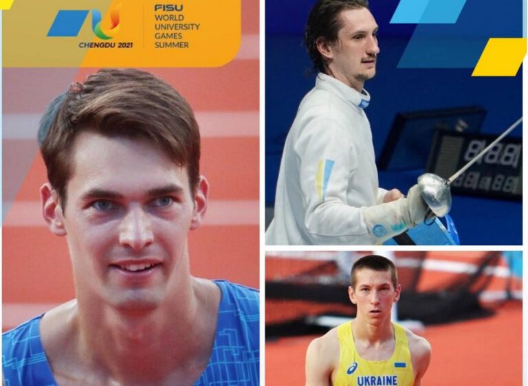 Українські спортсмени вибороли повний комплект нагород на Всесвітній Універсіаді