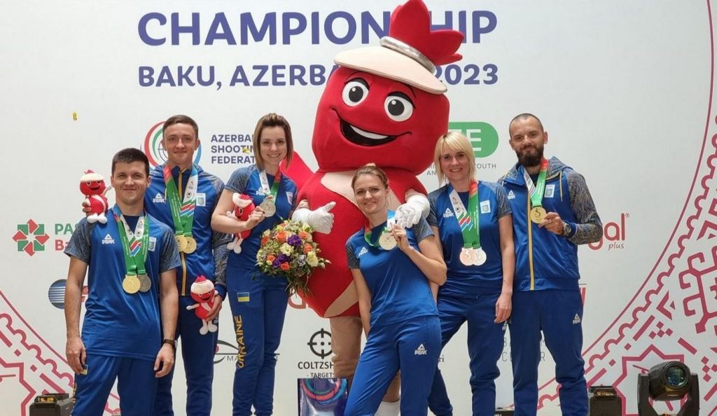 Украинские стрелки завоевали еще 5 медалей на чемпионате мира