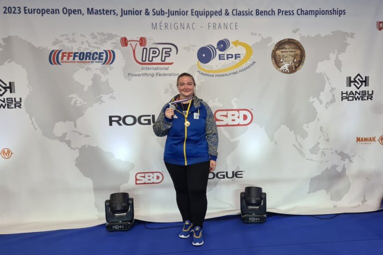 Кам’янчанка Віра Попруга виборола “срібло” чемпіонату Європи з жиму лежачи