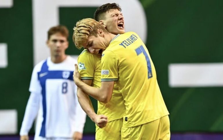 Украина вышла в полуфинал юношеского чемпионата Европы по футзалу