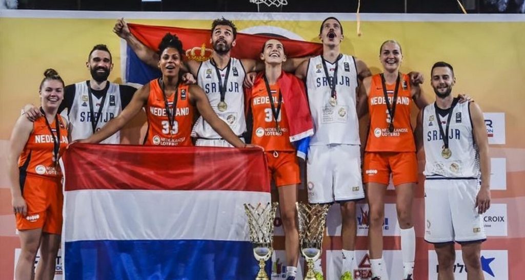 Збірні Сербії та Нідерландів з баскетболу 3х3 перемогли на чемпіонаті Європи