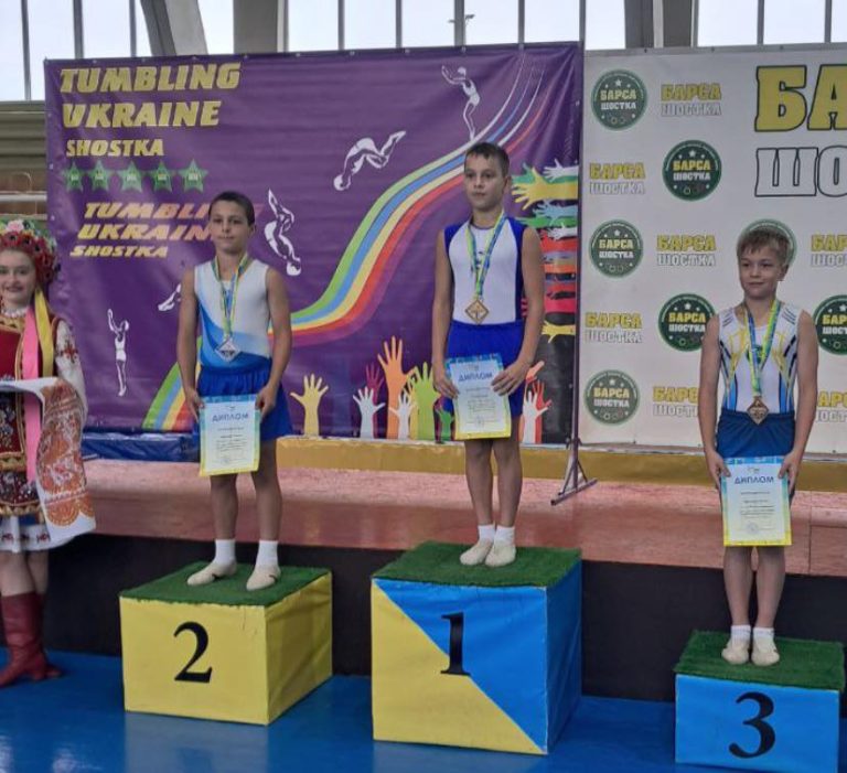 Каменские акробаты – призеры чемпионата Украины