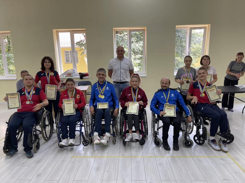 Спортсмени з Нікополя взяли участь у змаганнях з бочча