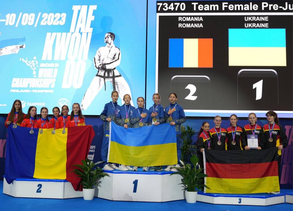 Національна збірна України – віце-чемпіони світу з Таеквон-До