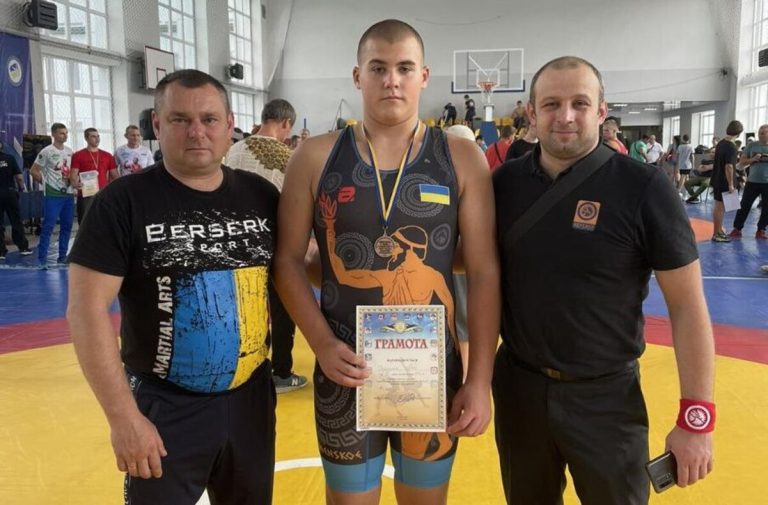 Кам’янчанин посів третє місце на всеукраїнських змаганнях з греко-римської боротьби