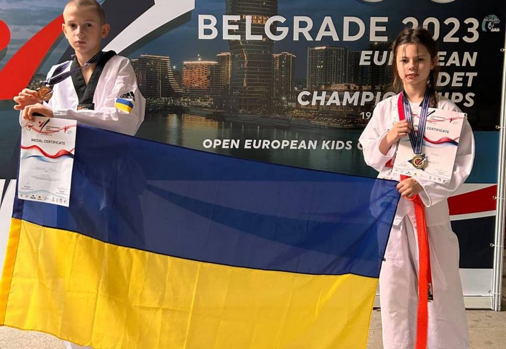 Криворізькі тхеквондисти вибороли дві нагороди чемпіонату Європи