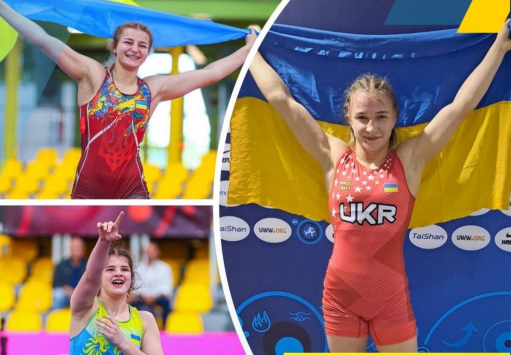 Украинские борцы завоевали три медали чемпионата мира