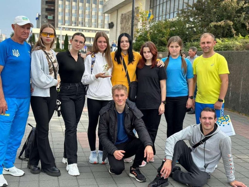 Днепровские спортсмены стали призерами чемпионата Украины по спортивной ходьбе