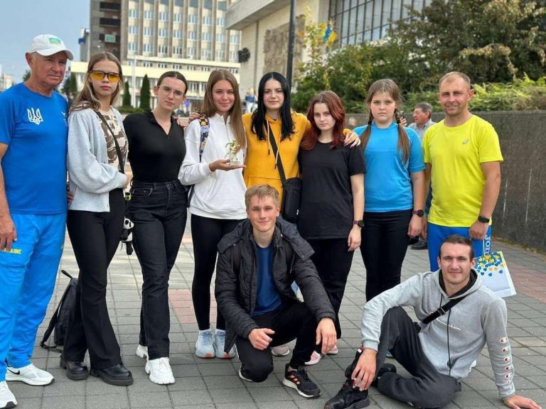 Днепровские спортсмены стали призерами чемпионата Украины по спортивной ходьбе