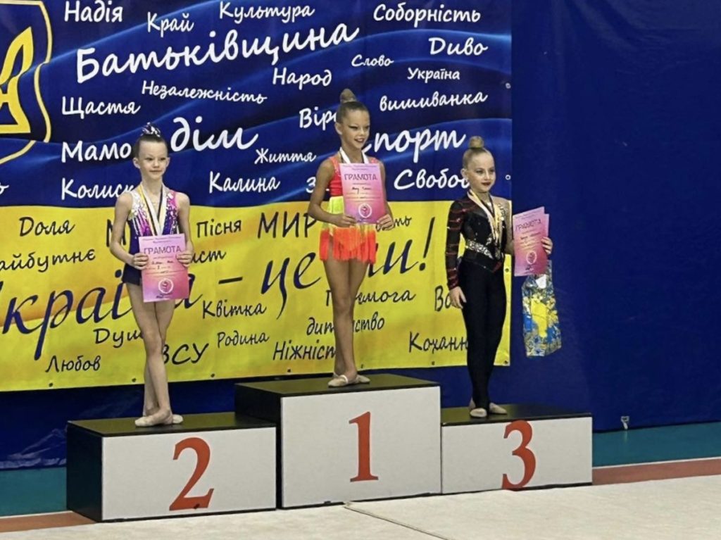Гимнастки из Каменского стали призерками всеукраинского турнира в Одессе
