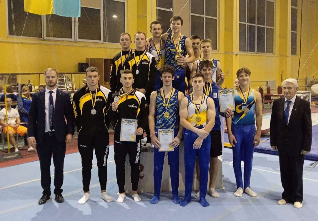 Гімнасти Кам’янського – бронзові призери чемпіонату України