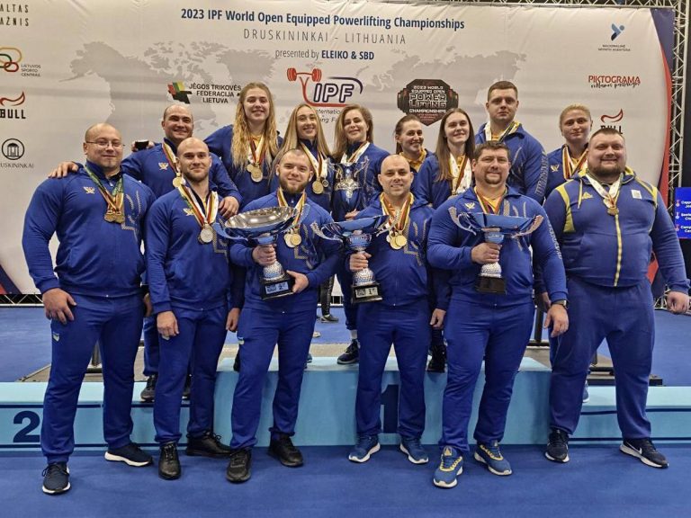 Українці вибороли 11 медалей чемпіонату світу з пауерліфтингу