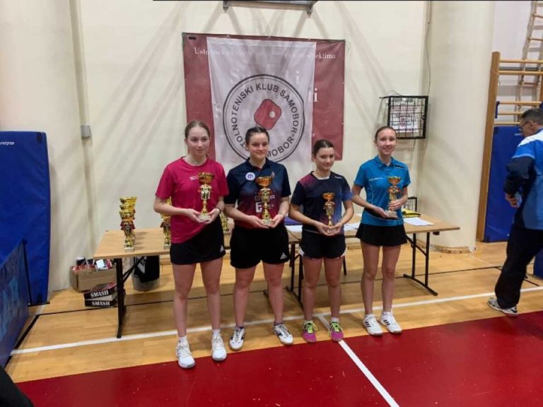 Спортсменка из Никополя стала чемпионкой международных соревнований по настольному теннису