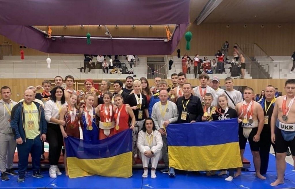 Украинские сумоисты завоевали 41 награду на чемпионате Европы