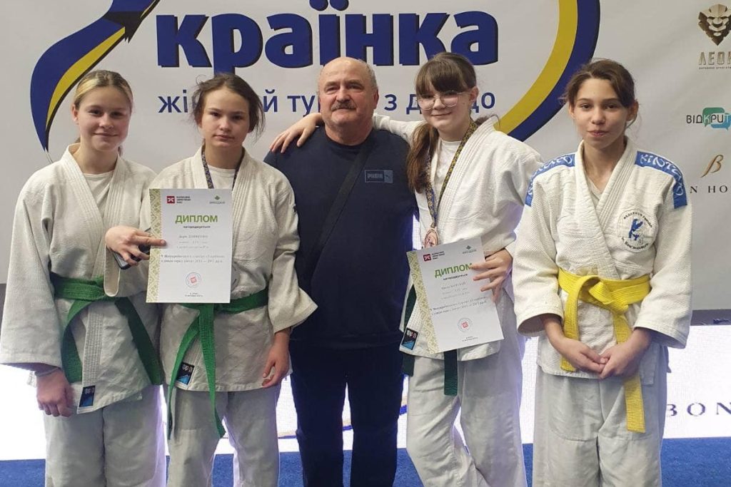 Дзюдоистки из Каменского стали призерками всеукраинского турнира