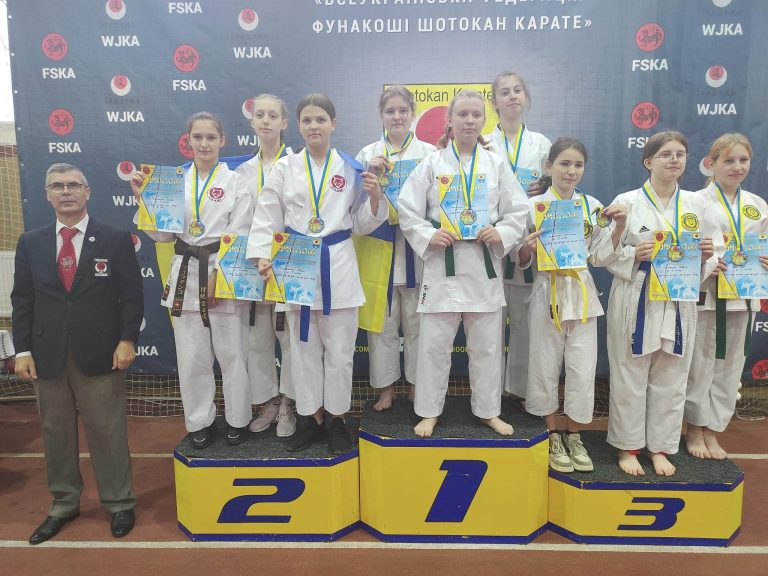 Криворожане завоевали более 130 наград на Кубке Украины по Фунакоши Шотокан Каратэ