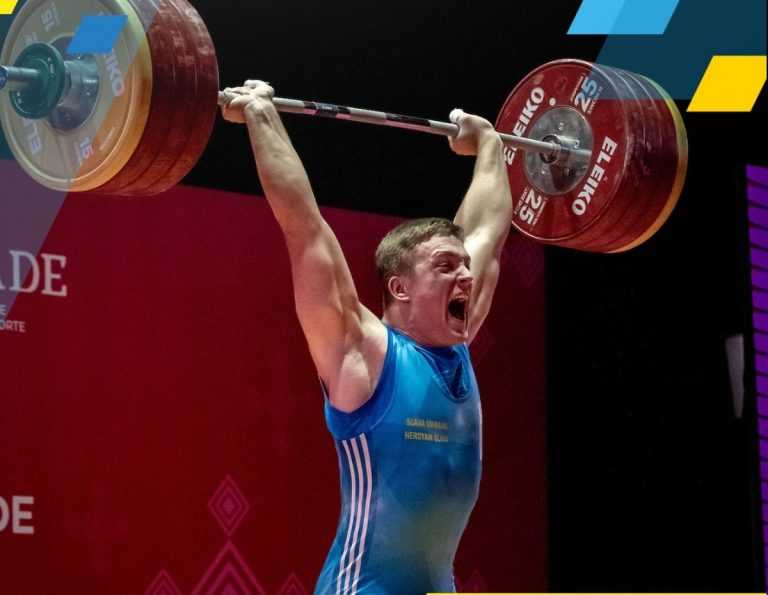 Важкоатлет Микита Рубановський зробив медальний хет-трик на чемпіонаті світу