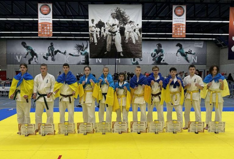 Сборная Украины по киокушин каратэ завоевала 14 медалей на чемпионате мира