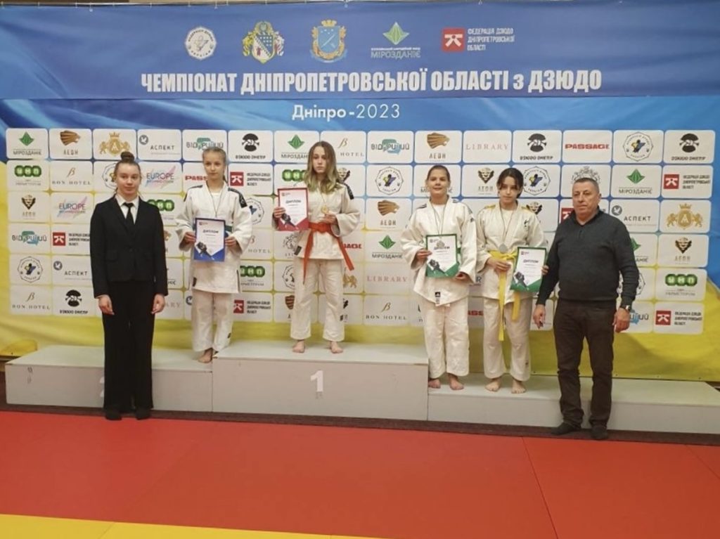Каменчане отличились на чемпионате Днепропетровской области по дзюдо