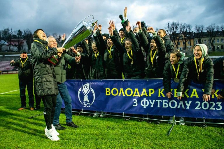 Полтавская «Ворскла» в четвертый раз подряд выиграла Кубок Украины по футболу среди женщин