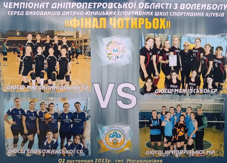Волейболістки Дніпропетровщини змагалися за звання найкращої команди області