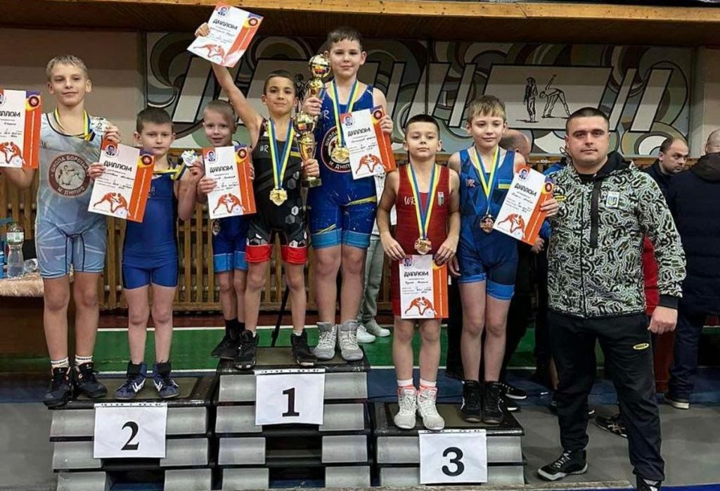 Дніпровські греко-римляни вибороли 7 нагород всеукраїнського турніру