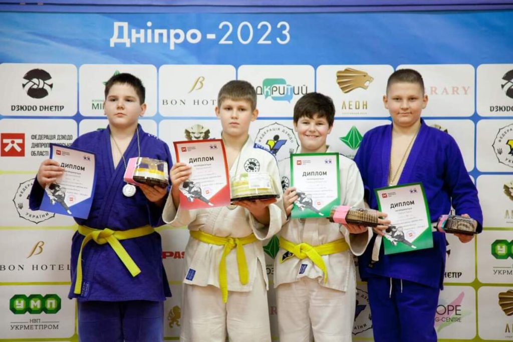 В Дніпрі пройшов передостанній етап Дитячої Ліги дзюдо