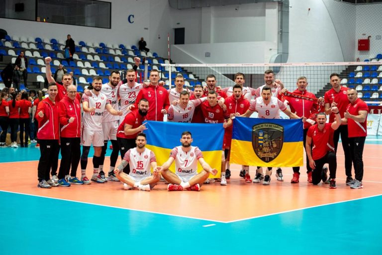 «Прометей» повторно разгромил «Партизан» и вышел в 1/4 финала Кубка ЕКВ