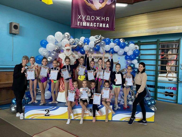 В Каменском прошел Чемпионат группы по художественной гимнастике Winter stars
