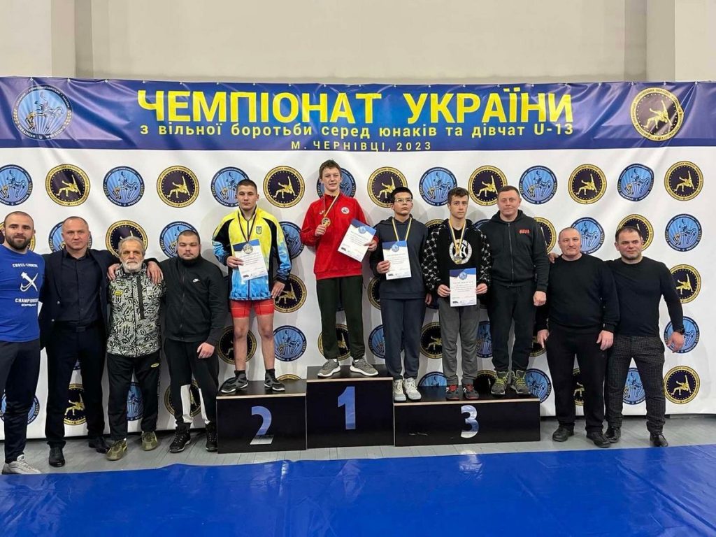Спортсмени з Дніпра вибороли призові місця на чемпіонаті України з вільної боротьби