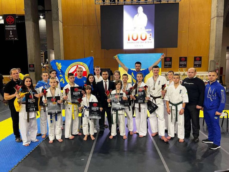 Днепровские каратисты – призеры чемпионата Европы