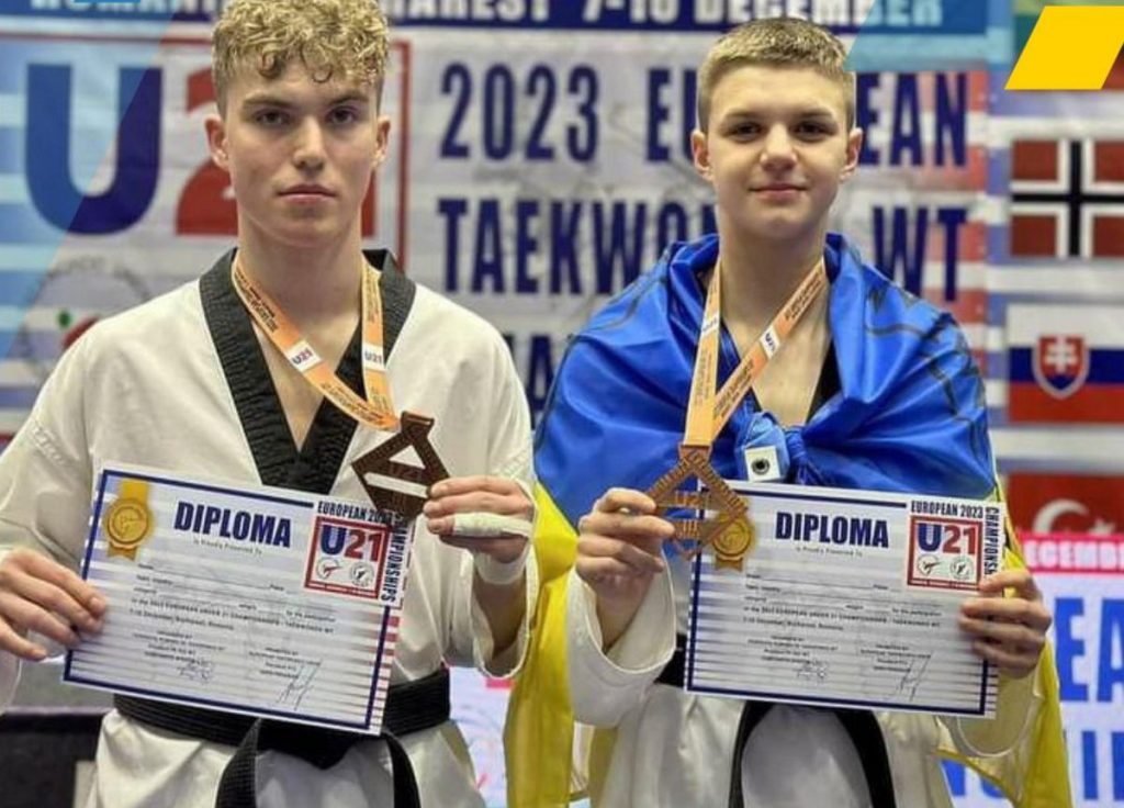 Українські тхеквондисти вибороли дві “бронзи” чемпіонату Європи