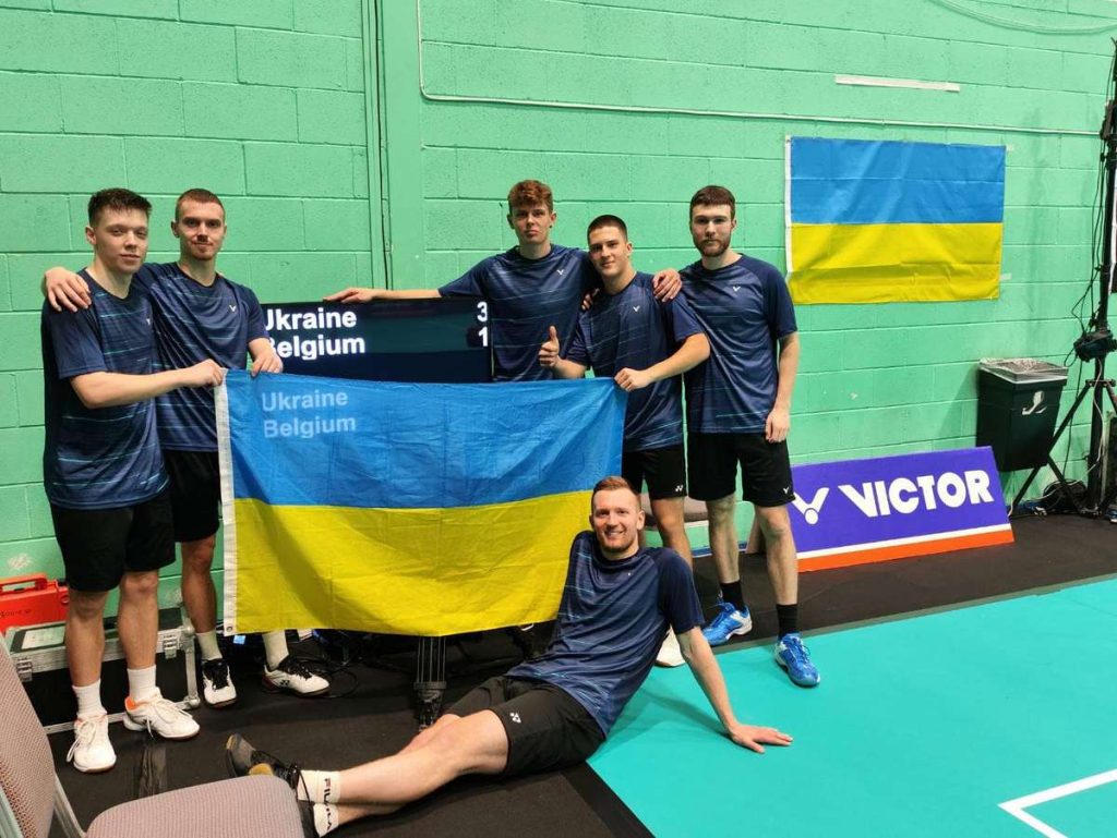 Українські бадмінтоністи вийшли у фінал командного Євро-2024