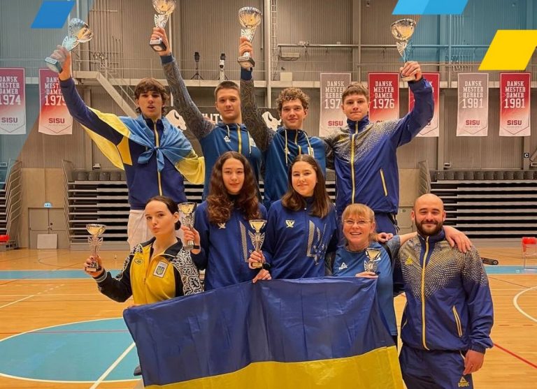Юные украинские шпажисты завоевали две награды в Копенгагене