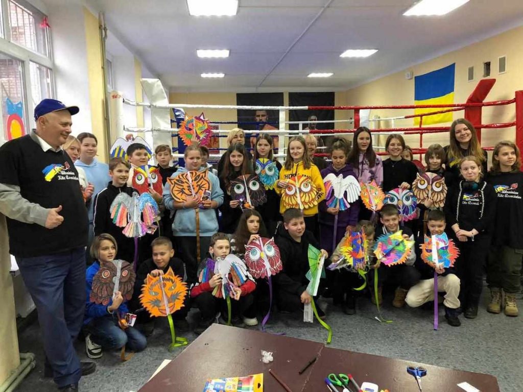 В Каменском прошел Всеукраинский зимний кай-фест