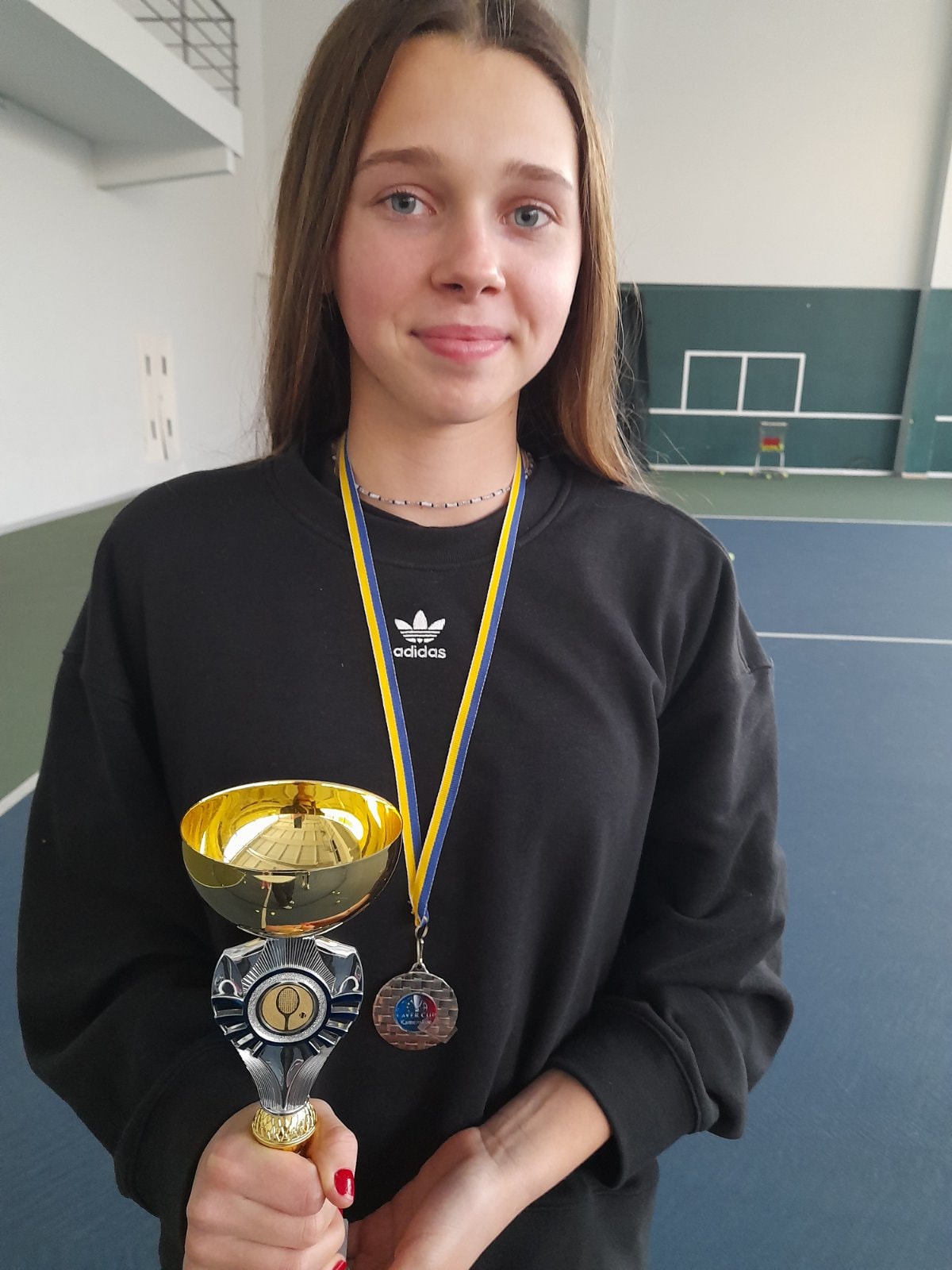 Кам'янська тенісистка Анастасія Архипова - бронзова призерка "Tennispark CUP U 14" 1 Кам'янська тенісистка Анастасія Архипова - бронзова призерка "Tennispark CUP U 14"