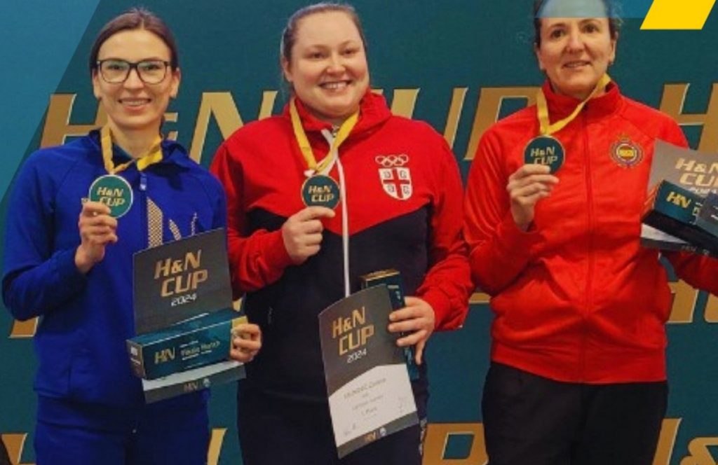 Збірна України виборола другу медаль на міжнародному турнірі з кульової стрільби
