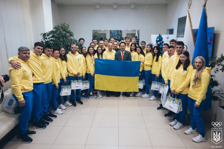 Днепропетровщина поддержала сборную Украины на зимних Юношеских Олимпийских играх