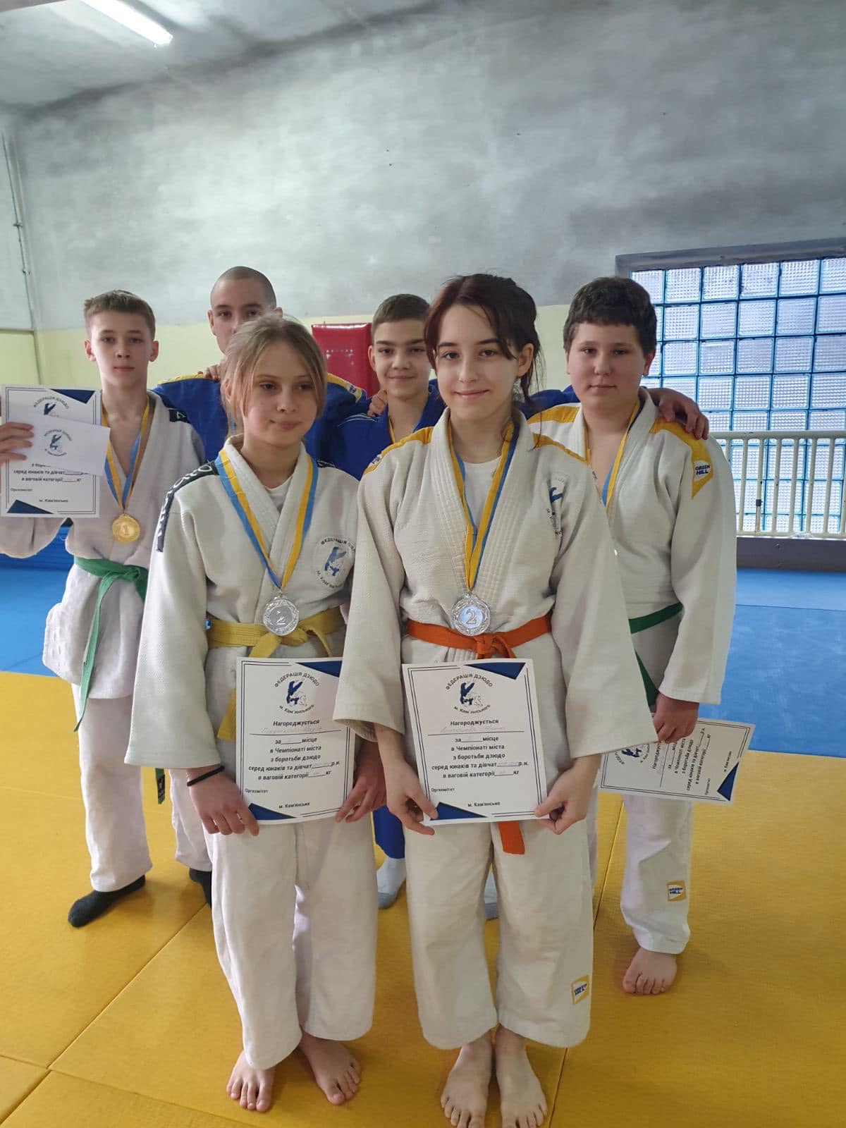 Кам'янські дзюдоїсти вибороли 44 нагороди чемпіонату міста