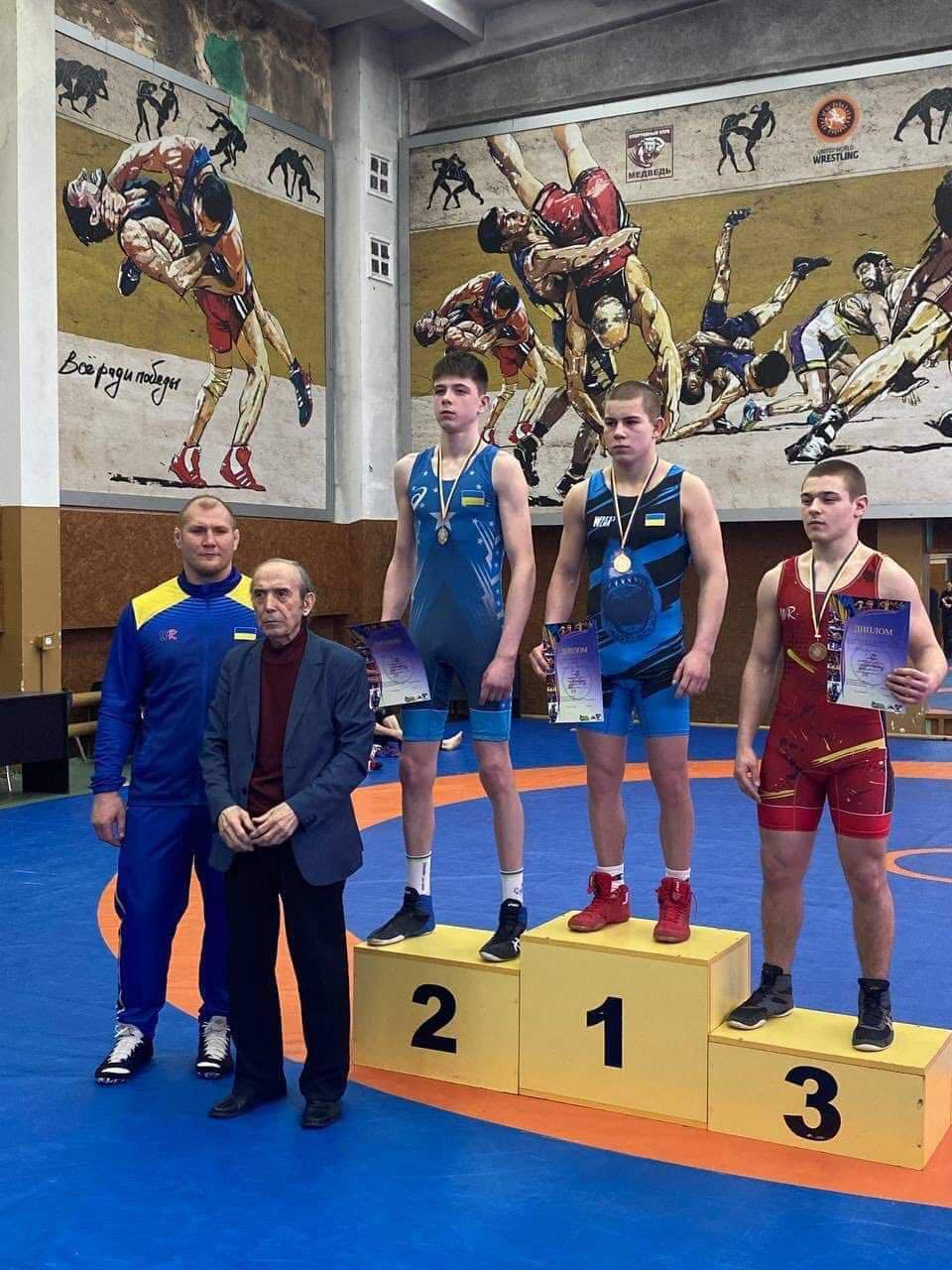 Вихованці кам'янської ДЮСШ№1 - бронзові призери обласного чемпіонату з греко-римської боротьби