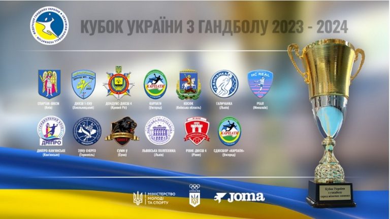 Каменские гандболистки стартуют на первом этапе Кубка Украины