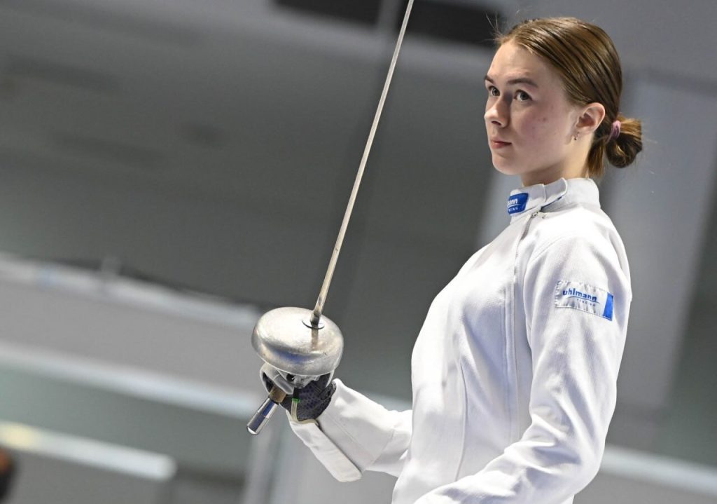 16-летняя украинская фехтовальщица стала чемпионкой Европы среди кадетов