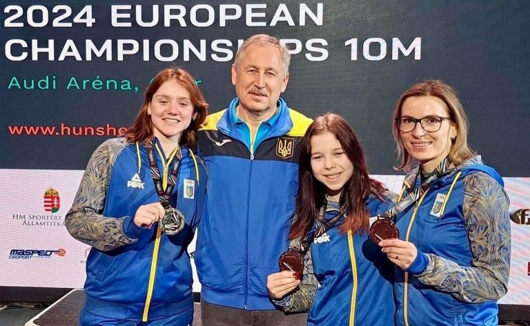 Украинцы продолжают завоевывать награды на чемпионате Европы по стрельбе