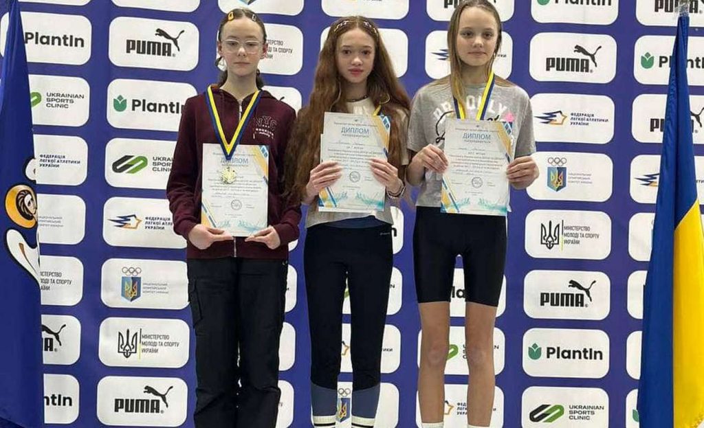 Днепровские легкоатлеты стали третьими на чемпионате Украины