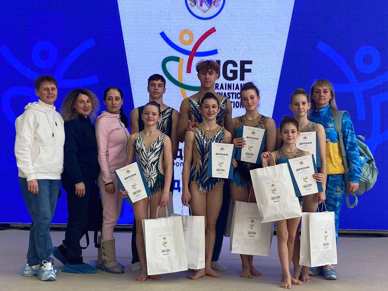 Кам'янські спортсмени підкорювали Фестиваль гімнастичних видів спорту в Дніпрі