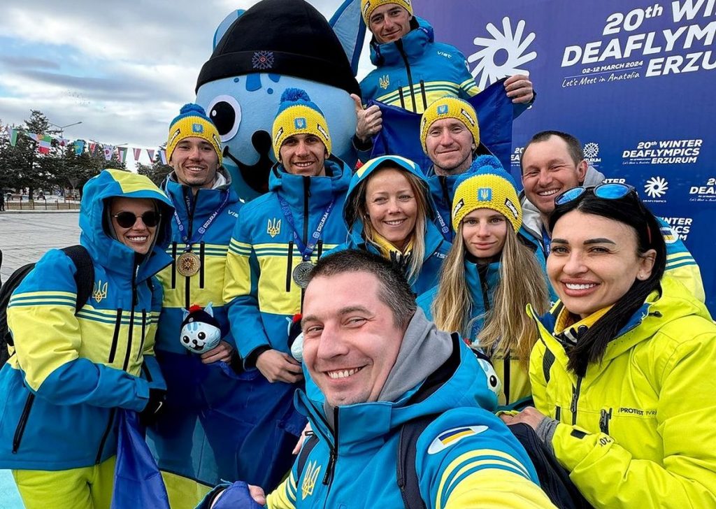 Сборная Украины впервые в истории стала победительницей зимних Дефлимпийских игр