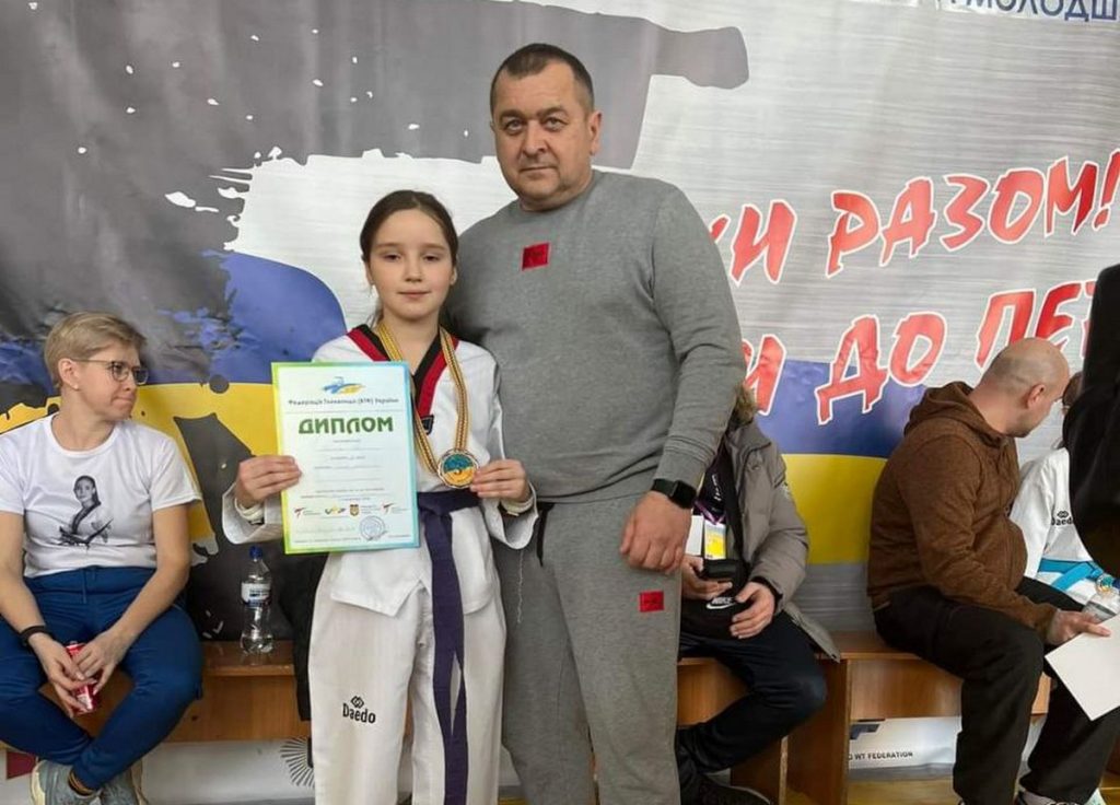 Каменские тхэквондисты стали призерами чемпионата Украины в Луцке
