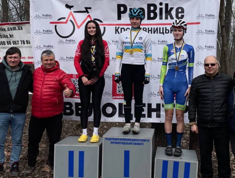 Каменская велосипедистка заняла второе место на чемпионате Украины