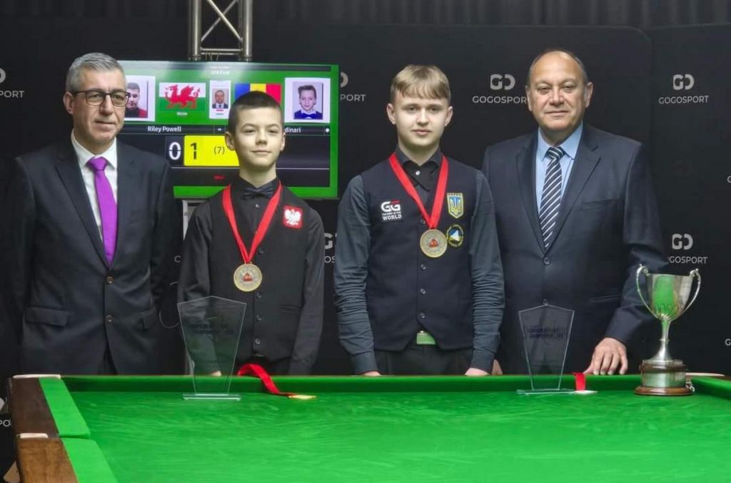 15-річний українець став бронзовим призером чемпіонату Європи з більярдного спорту